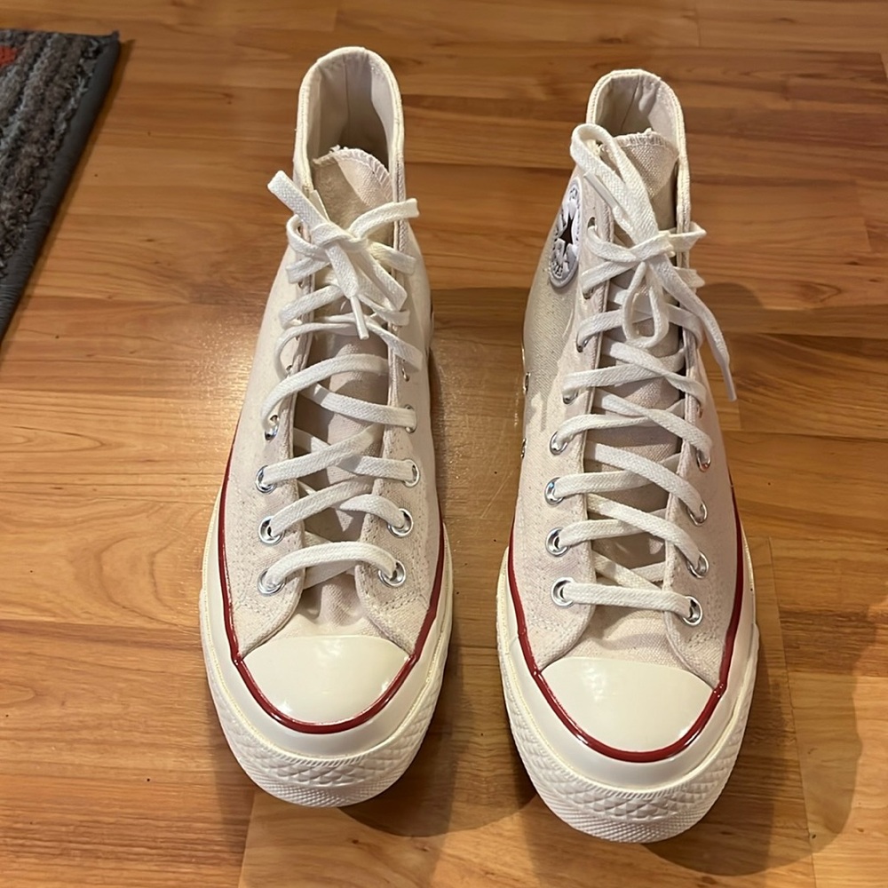 Brand New Converse Chuck Taylor 70’s Parchment High Tops Mens 7.5 Womens 9.5